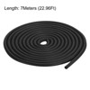 Unique Bargains Solid Foam Rubber Round Soundproof DIY Weather Seal Strip - 3 of 4