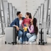 Mirage Luggage Leila 3-Piece ABS Hardshell Lightweight Set with 360° Dual Spinning Wheels and Combo Lock - Cosmos - 4 of 4