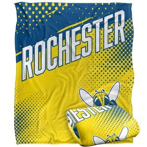 University Of Rochester Fan Zone Silky Touch Super Soft Throw Blanket 50x60 - 1 of 4