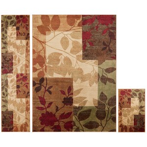 Home Dynamix Amelia Contemporary Geometric Floral Area Rug - 1 of 4