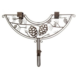 Tree Keeper Pine Cone Adjustable Christmas Wreath Hanger - 24" - Brown - 1 of 2