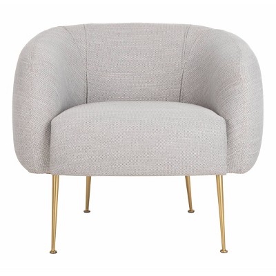 Alena Accent Chair Light Gray - Safavieh