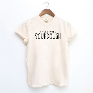 Simply Sage Market Women's Knead More Sourdough Short Sleeve Garment Dyed Tee - 1 of 3
