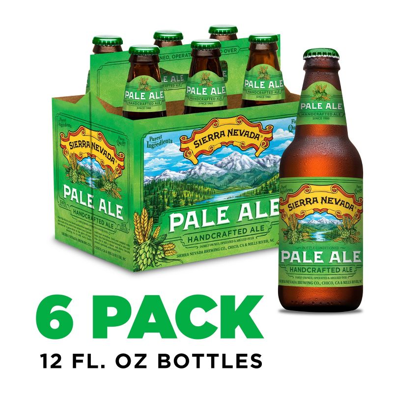 Sierra Nevada Pale Ale Beer - 6pk/12 fl oz Bottles, 3 of 16