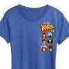 Women's - Marvel - X-Men Character Head Short Sleeve Graphic T-Shirt - 2 of 4