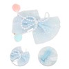 Unique Bargains Women's Cute Flowers Bow Hair Clips Light Blue 8 Pcs - image 3 of 3