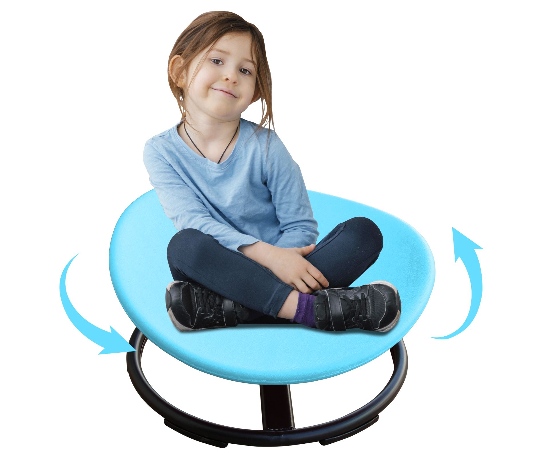 Gulches Sensory swivel chair for autistic/ADHD kids.Safe, padded design makes skill-building fun and comfortable.