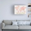 Sue Schlabach Across The World Shes Going Places Pink Outdoor Canvas Art - 2 of 4