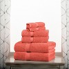 Luxury Cotton Heavyweight Ultra-Plush 6 Piece Towel Set by Blue Nile Mills - 2 of 4