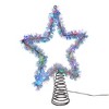 Kurt Adler 12.2 Inch Tinsel Star Tree Topper with RGB LED Lights - 2 of 4