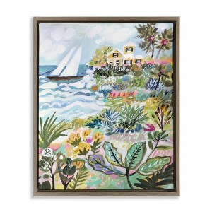 Stupell Industries Abstract Nautical Scene, 17" x 21" - 1 of 4