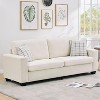 Modern Oversized Corduroy Sofa - Comfy Cloud Sofa with Washable Cover for Living Room, Bedroom, Office - 4 of 4