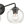 Millennium Lighting 3 - Light Vanity in  Matte Black - 2 of 4
