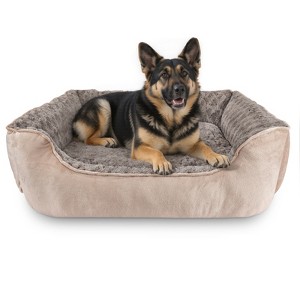 JOEJOY Rectangle Dog Bed,Sleeping Sofa Non-Slip Bottom Breathable Soft Puppy Bed Durable Orthopedic Calming Pet Cuddler - 1 of 4