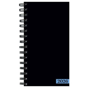 TF Publishing 6"x10" 2026 Black Small Weekly Monthly Planner - 1 of 4