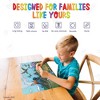 merka Fun and Educational Table Mat, Reusable Silicone Mat for Kids, Explore the World of Dinosaurs with T-Rex & Triceratops - 3 of 4