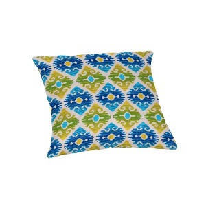 Casual Cushion Patterned 1-Piece Indoor/Outdoor Square Throw Pillow - 1 of 4