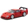 Ferrari F40 LM Red "Road64" Series 1/64 Diecast Model Car by Tarmac Works - 2 of 3