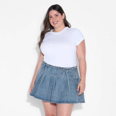 Women's Mini Denim Skirt - Wild Fable™