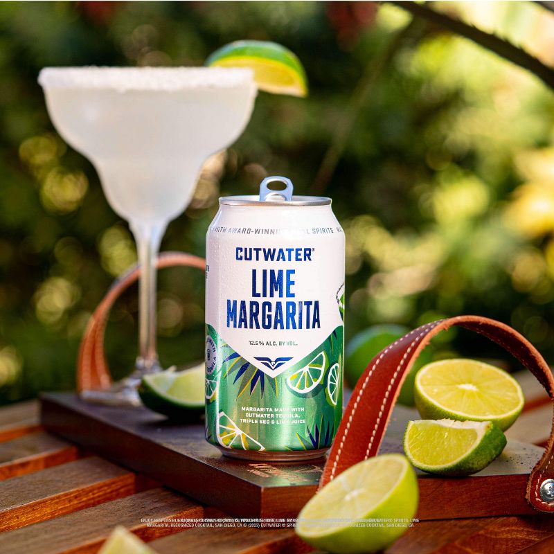Cutwater Lime Tequila Margarita Cocktail - 4pk/12 fl oz Cans, 6 of 13