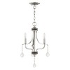 Livex Lighting Laurel 3 - Light Chandelier in  Brushed Nickel - 2 of 4
