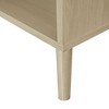 Shoe Cabinet,12 Pairs Shoe Rack Organizer Cabinet, Shoe Storage Cabinet, 4-Tier Modern Shoe Organizer with Double Doors and Adjustable Shelf,Natural - 4 of 4