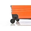 Wooakway 3 Piece Luggage Sets 20"/24"/28" ABS Lightweight Suitcase with Two Zippers, Spinner Wheels, TSA Lock - 2 of 4