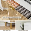 Modern 5/6 Drawer Dresser, Stylish Wood Chest with Gold Handles, Large Storage Drawers, Elegant Organizer for Bedroom, Living Room, Entryway - 4 of 4