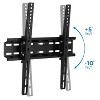 Mount-It! Tilting Wall Mount TV for 30 - 55 in. Flat Screens, LED, LCD, and Plasma TVs, 77 Lbs. Capacity, 2" Low Profile Design, Max VESA 400 x 400 - 4 of 4