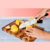 Dura Culina® Artistic Edge 3-Piece Printed Kitchen Knife Set with Blade Guards - Marble - 3 of 4