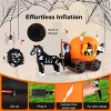 Syemin Inflatable Holiday Decorations Halloween Inflatable Carriage Inflatable Decoration Halloween Inflatable Decor, Orange, 120"*30"*72" - 3 of 4