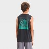 Boys' Graphic Sleeveless T-Shirt - All In Motion™ - 3 of 4