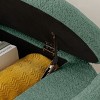 CAVINAS Lamb Fleece Storage Ottoman Bench with Storage Compartment,Upholstered Storage Ottoman,Storage Benches for Living Room,Bedroom - 4 of 4