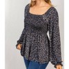 Women's Smocked Top - White Birch - 2 of 3