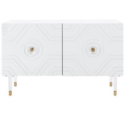 Zayn Diamond Sideboard - SFV3574 - Light Grey/Gold - Safavieh Couture