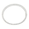 Silpada 'Redirection' Sterling Silver Compressed Turquoise Bangle Bracelet, 7" - 2 of 4
