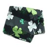CTM Women's St. Patrick's Day Clover Print Holiday Lightweight Scarf - 2 of 4