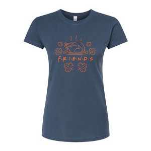 Women's - Friends - Turkey Fitted Graphic T-Shirt - 1 of 4