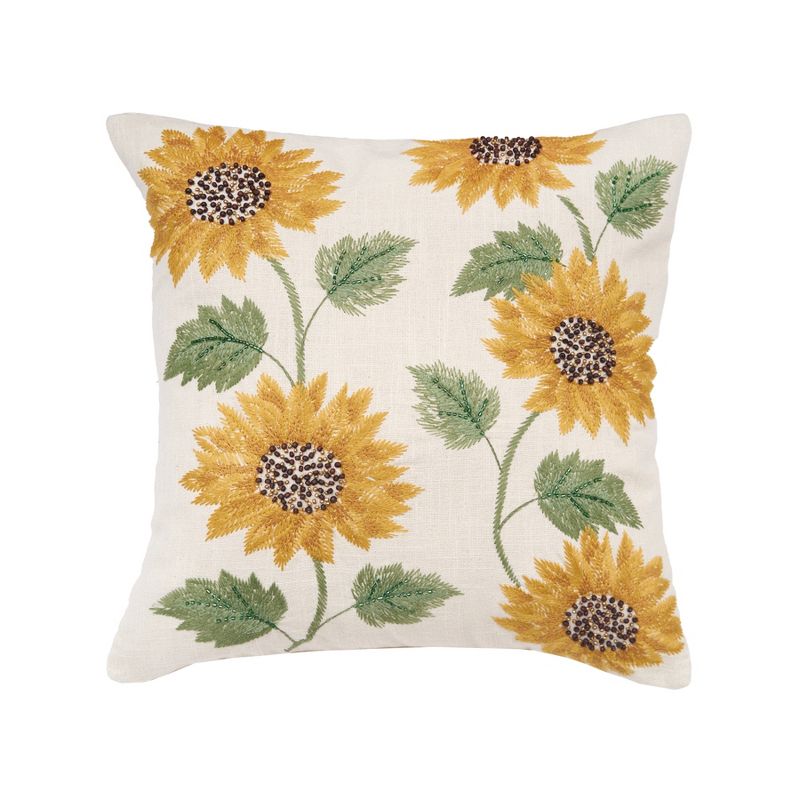 C&F Home Blooming Sunflower Pillow, 1 of 5