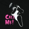 Seven Times Six Ghost Face T-Shirt Men’s Glitch Mask Call Me Graphic Print Crewneck T-Shirt Black - 2 of 4