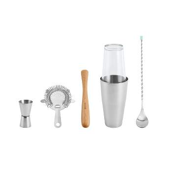 Viski Stainless Steel Muddler, Essential Bar Tools & Accessories, Craft  Cocktail Accessories, 7.8 Inches, Silver Finish : Target