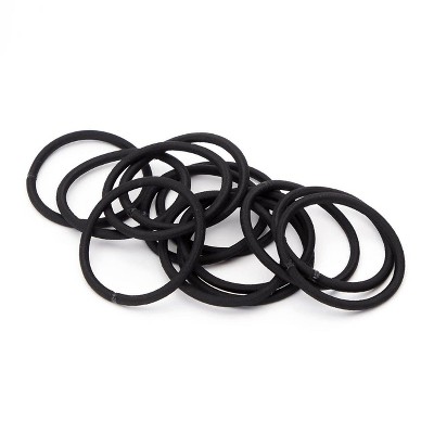 Kitsch Recycled Polyester Standard Elastics 20pc- Black