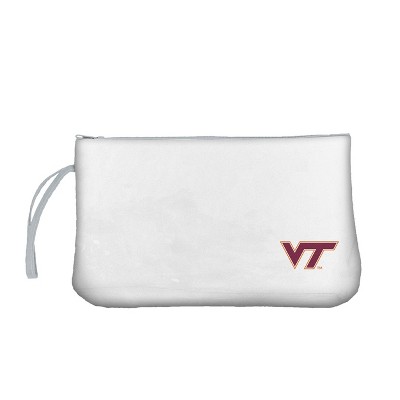 NCAA Virginia Tech Hokies Clear Zip Closure Wristlet