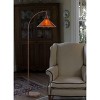 Cal Lighting BO-3122FL-RU 60W Downbridge Adjustable Metal Floor Lamp with Mica Shade - 4 of 4