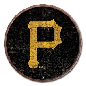 MLB Pittsburgh Pirates Cracked Color 24" Barrel Top - 1 of 3