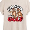 Women's - Disney - Chip and Dale Golf Oversized Graphic T-Shirt - 2 of 4