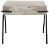Jett Square Accent Table - Light Grey/Black - Safavieh. - 4 of 4