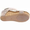 Women's Wo's Liberty Platform Wedge Sandal - Very G - 4 of 4