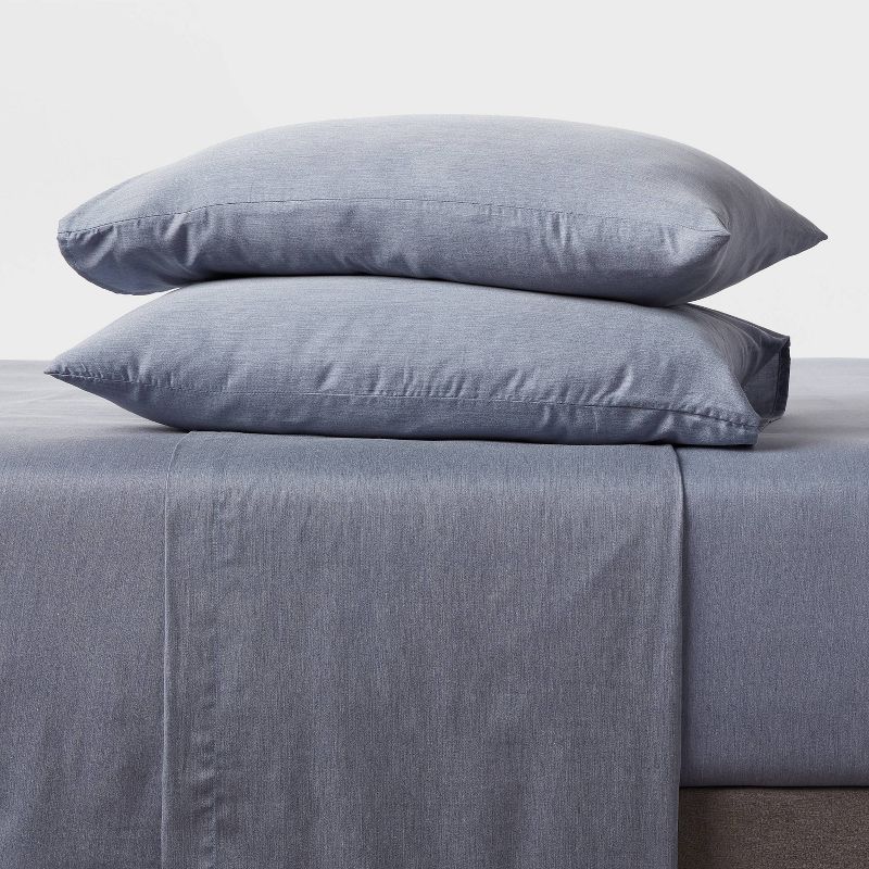 Cotton Blend Sateen Fitted Sheet - Room Essentials™, 3 of 6