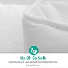 APSMILE Reversible Ultra Soft Microfiber All White Bed Comforter - 2 of 4